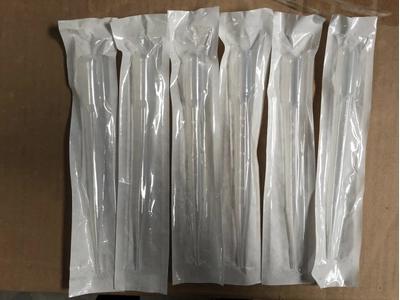 1 мл, 2 мл, 3 мл одноразовые пастеровские пипетки с градуировкой и стерилизацией от производителя